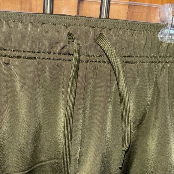 Adidas Men PrimeGreen Pants Track Jogger Stretch Athletic XS Green White Logo - Picture 4 of 9